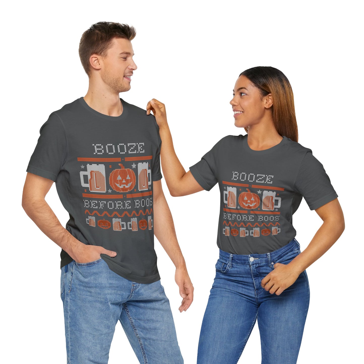 Booze Before Boos – Funny Halloween Drinking Shirt | Spooky Season Theme Park Tee