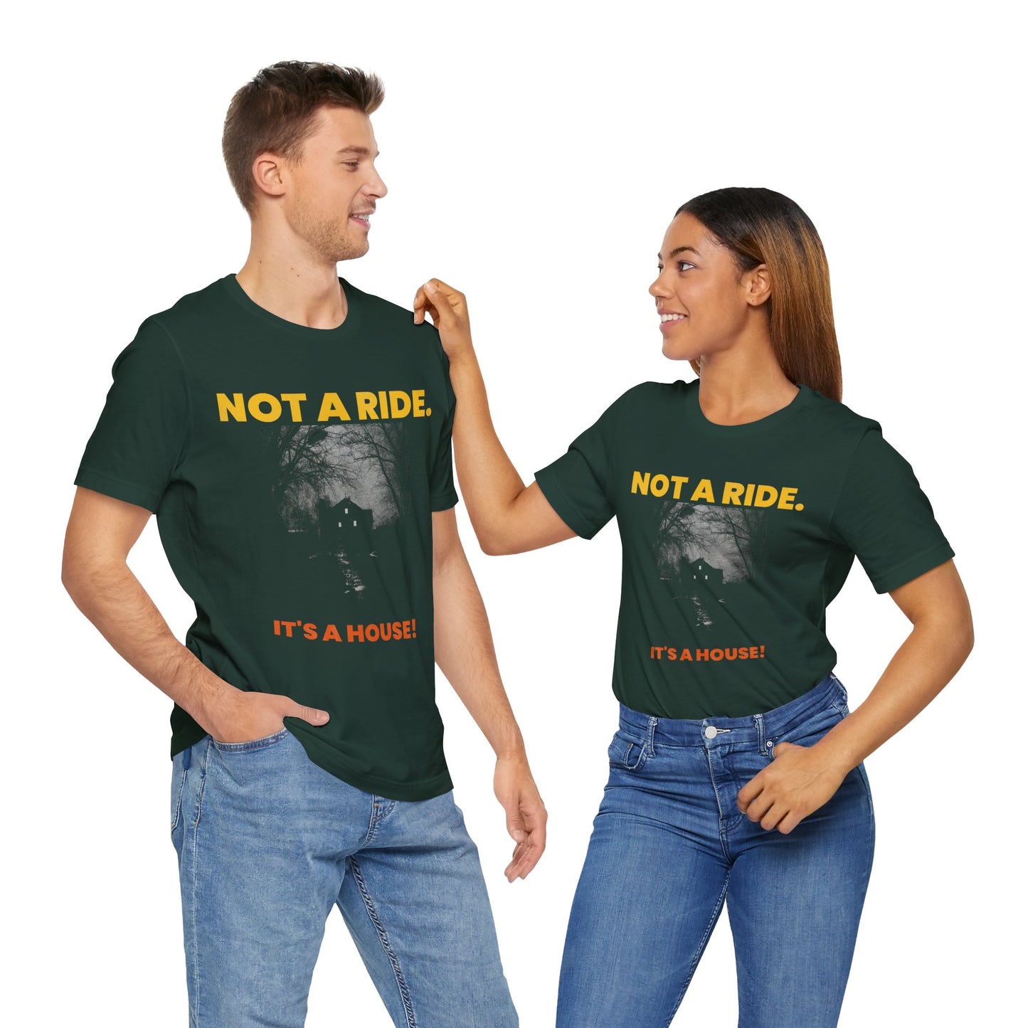 It’s Not a Ride, It’s a House – Creepy Haunted House Tee