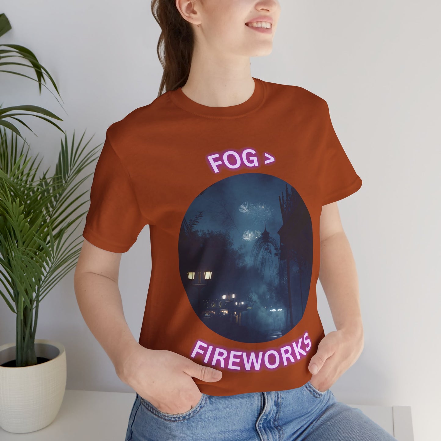 FOG > Fireworks – Moody Theme Park Vibes Tee