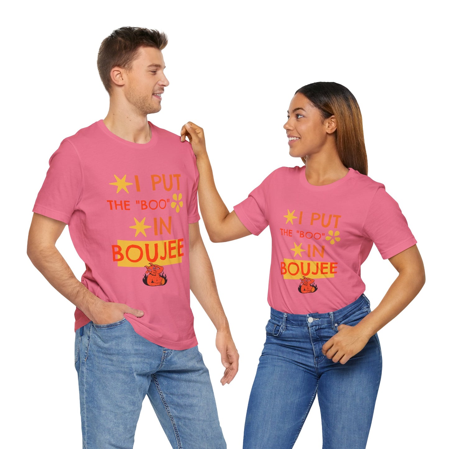 I Put the Boo in Boujee – Sassy Devil Cartoon Tee