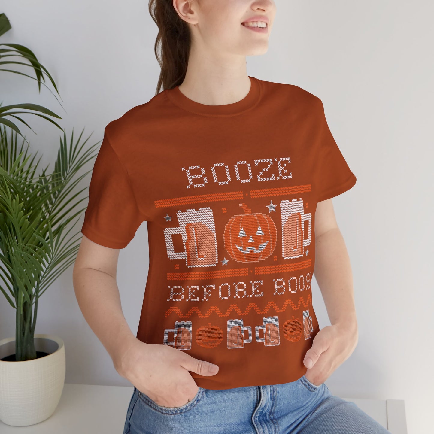 Booze Before Boos – Funny Halloween Drinking Shirt | Spooky Season Theme Park Tee