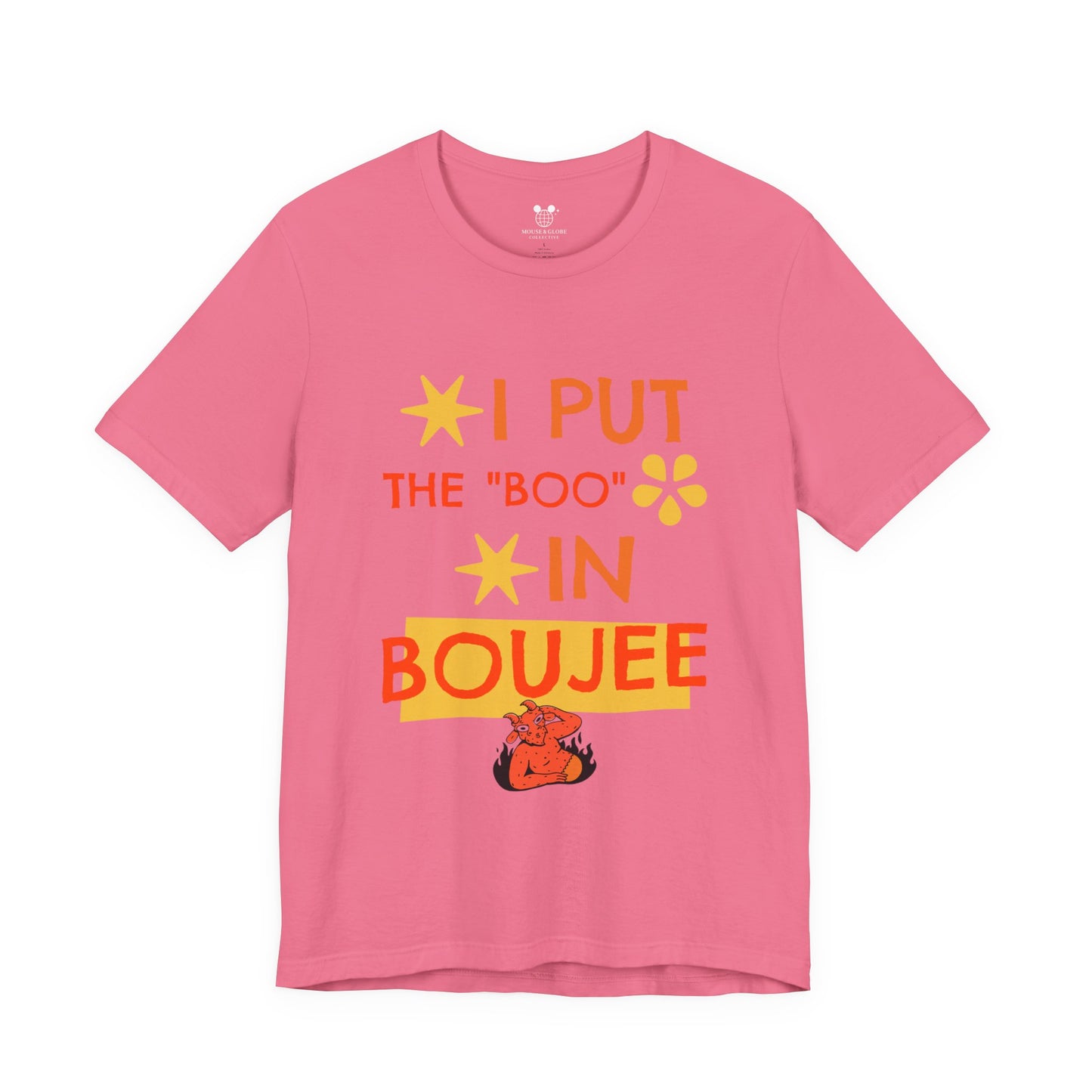 I Put the Boo in Boujee – Sassy Devil Cartoon Tee