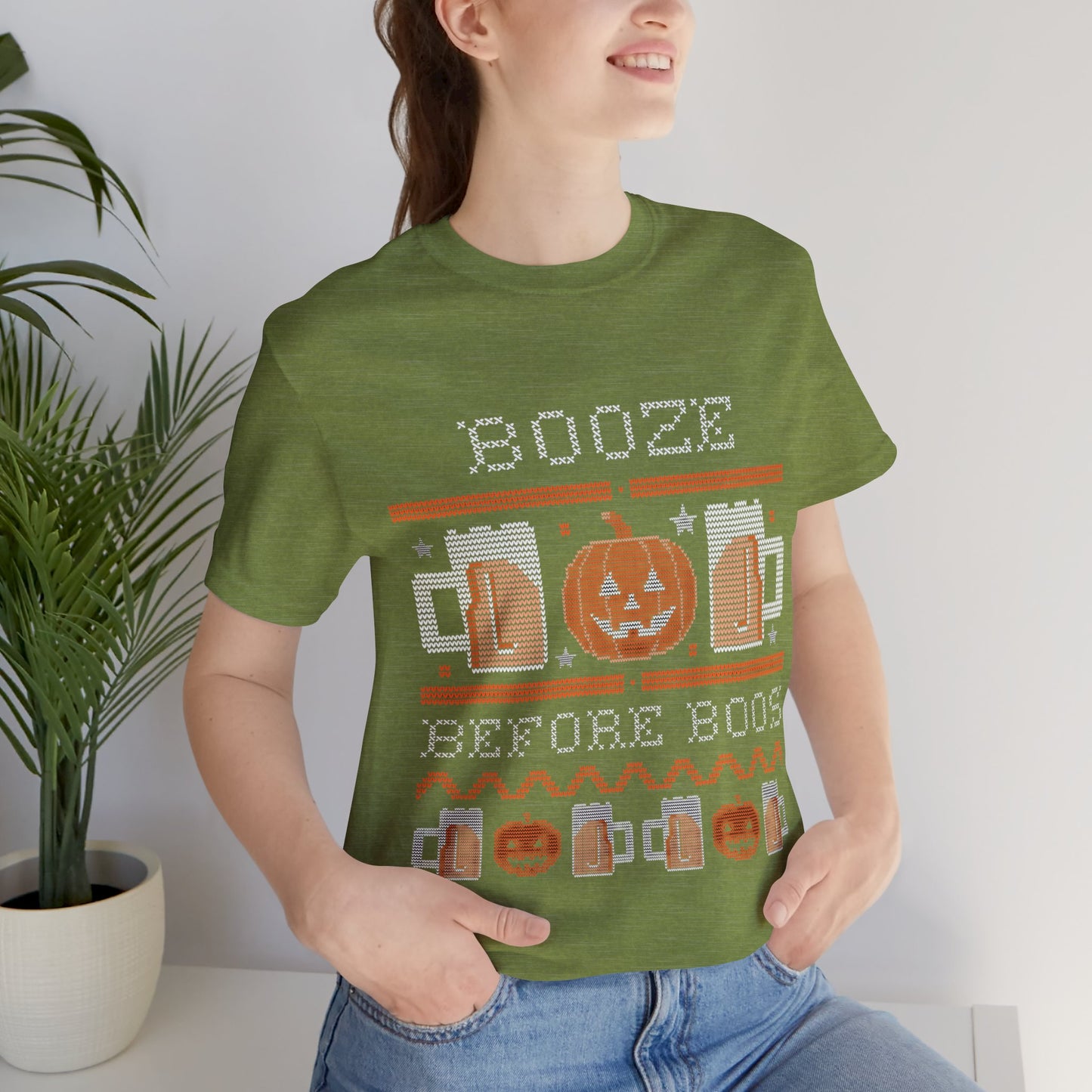 Booze Before Boos – Funny Halloween Drinking Shirt | Spooky Season Theme Park Tee