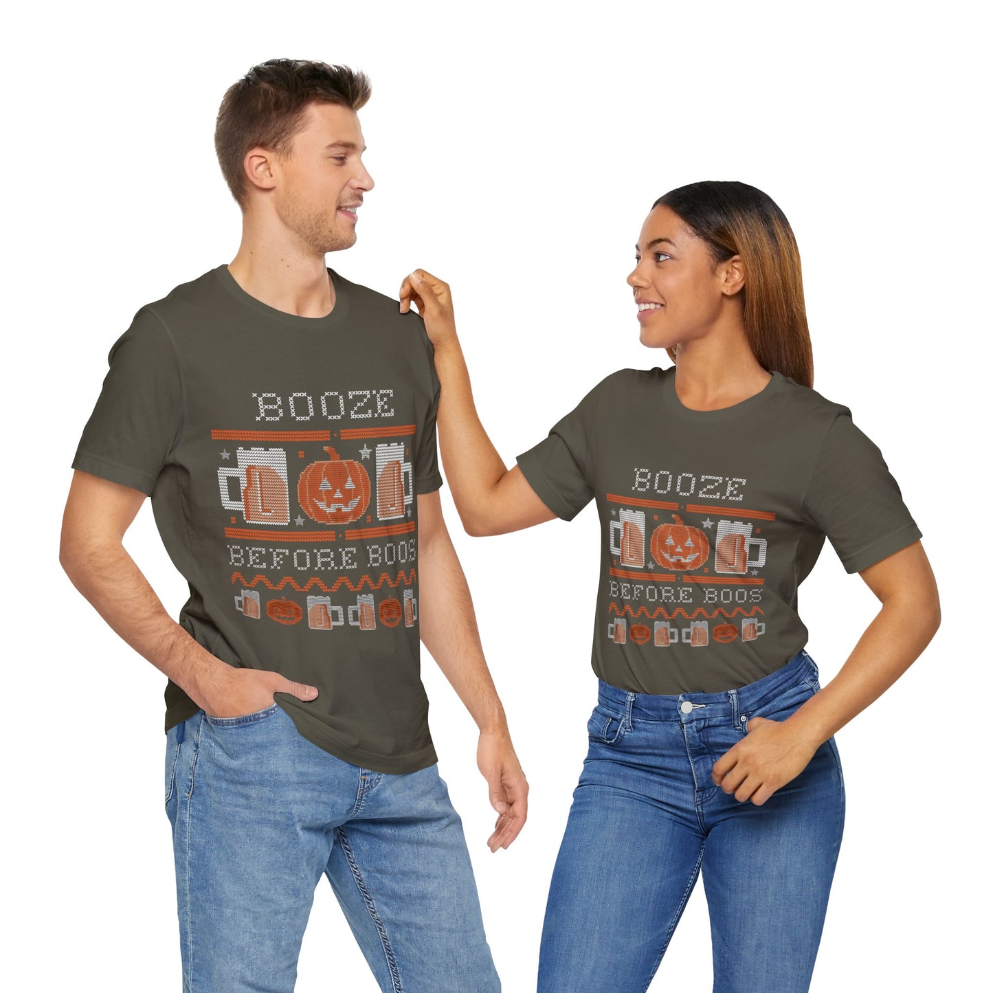 Booze Before Boos – Funny Halloween Drinking Shirt | Spooky Season Theme Park Tee