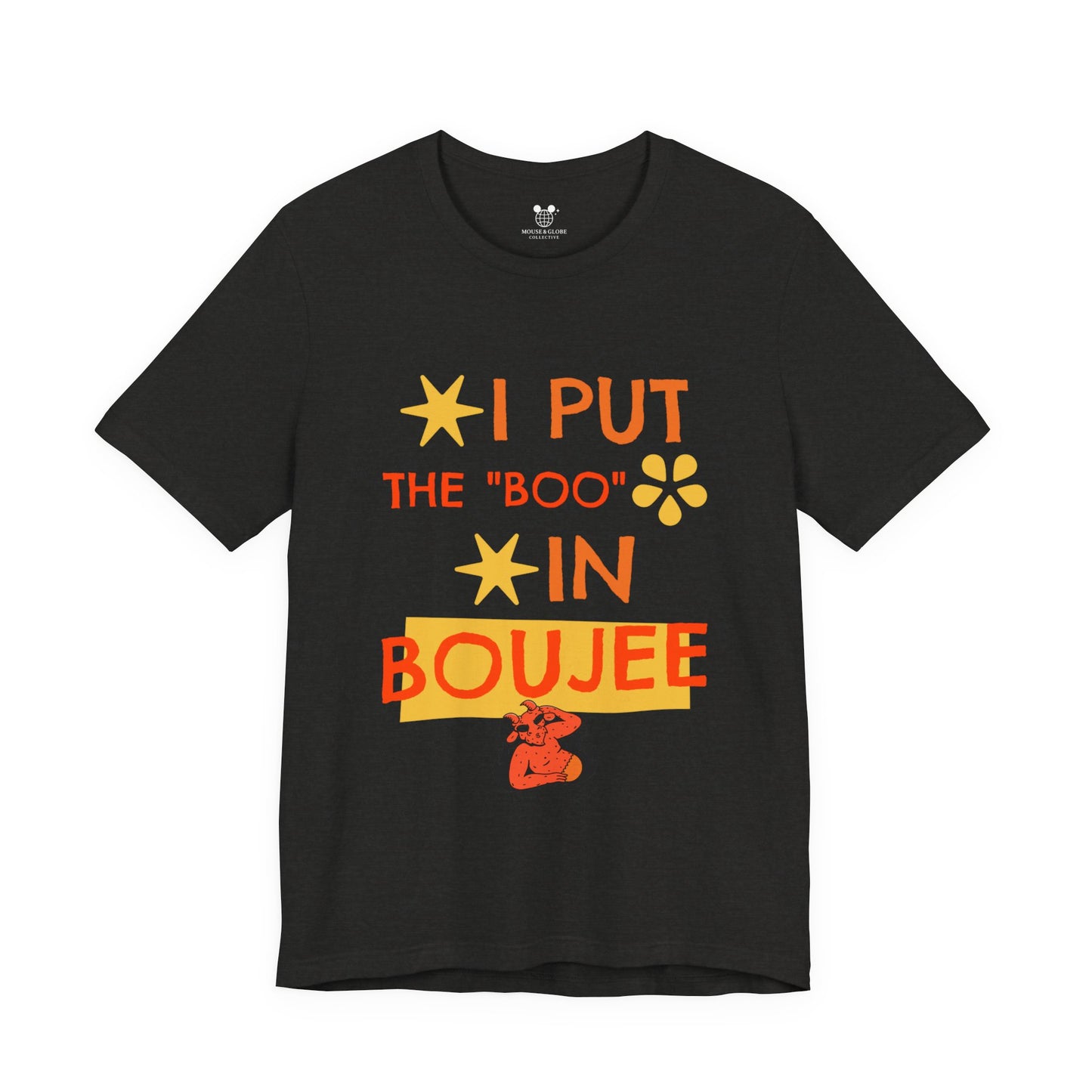 I Put the Boo in Boujee – Sassy Devil Cartoon Tee