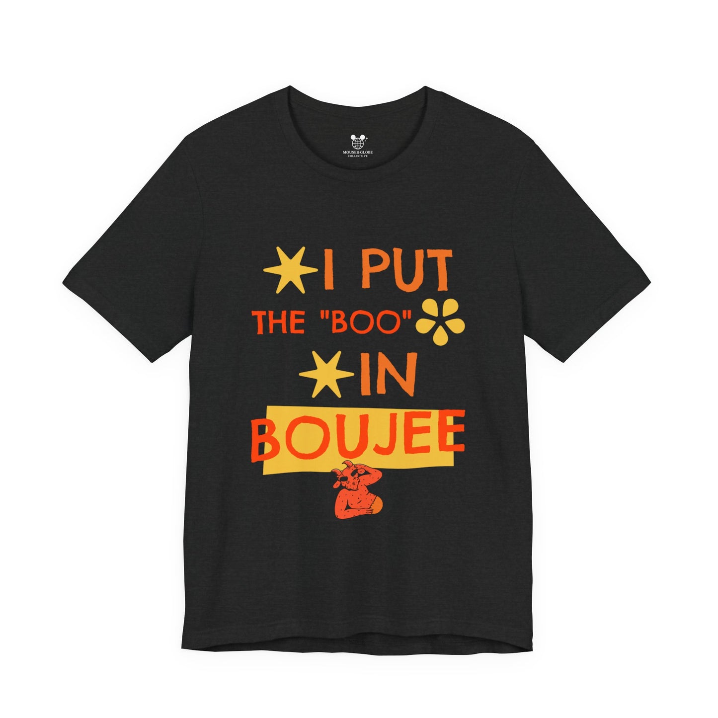 I Put the Boo in Boujee – Sassy Devil Cartoon Tee