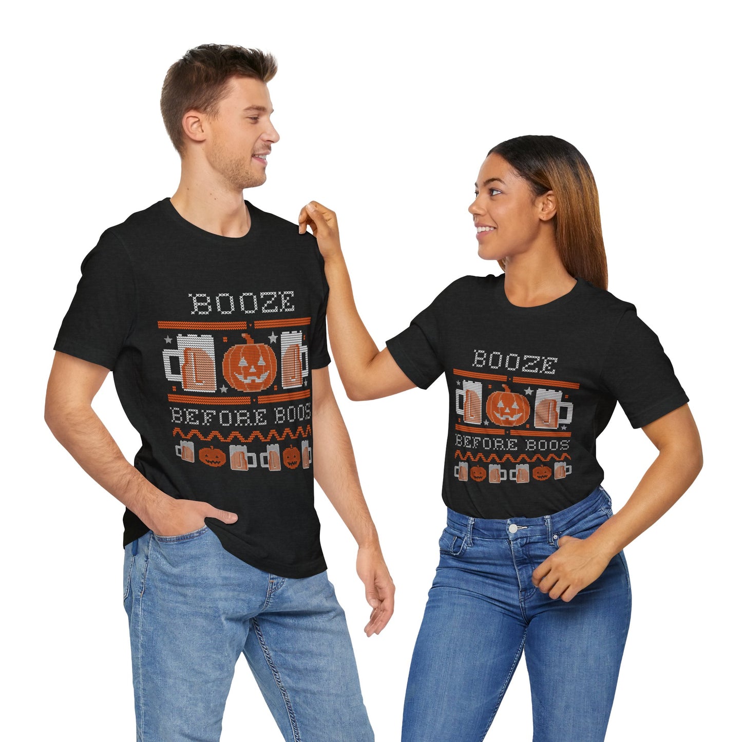 Booze Before Boos – Funny Halloween Drinking Shirt | Spooky Season Theme Park Tee