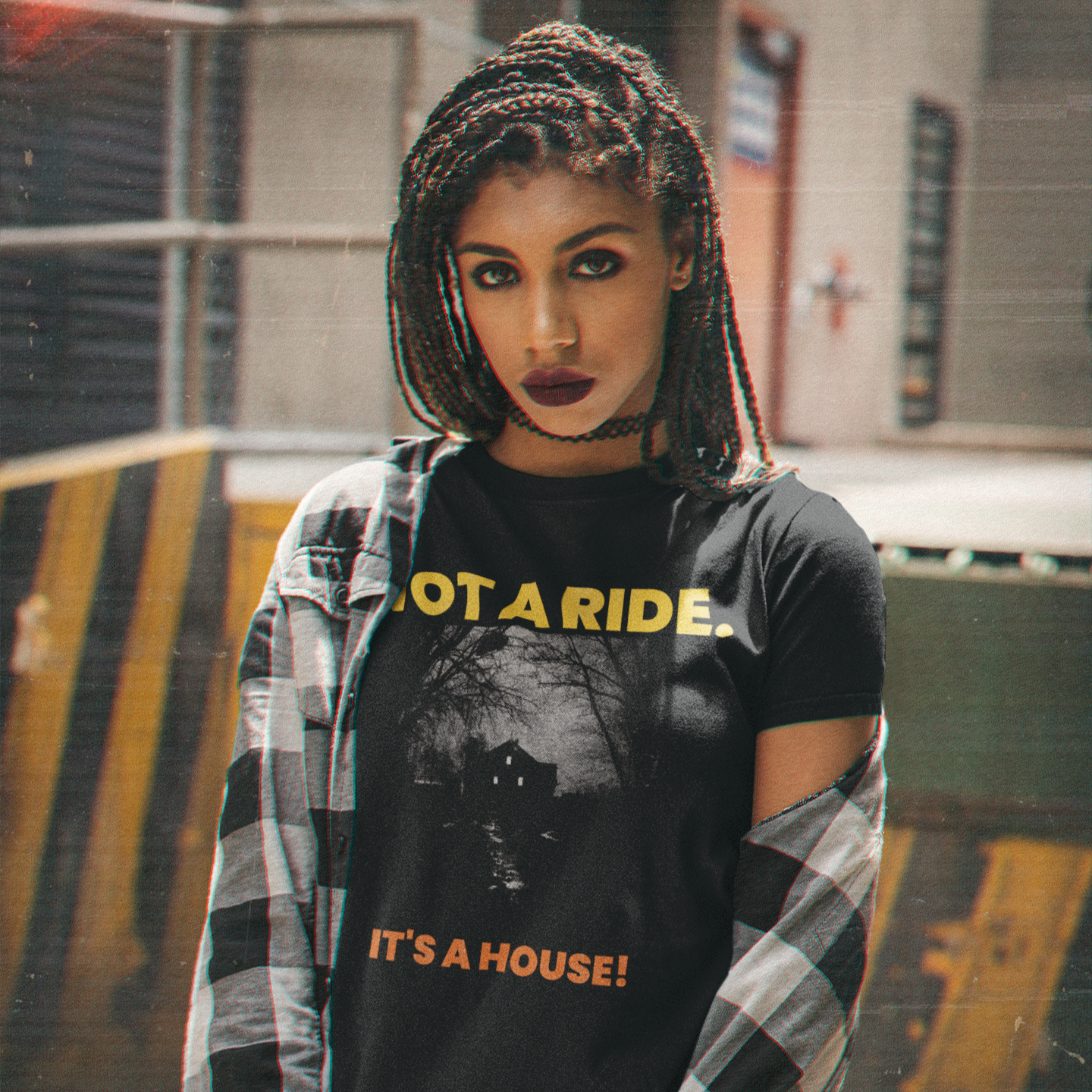 It’s Not a Ride, It’s a House – Creepy Haunted House Tee